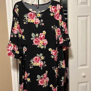 SHEIN flutter sleeve dress